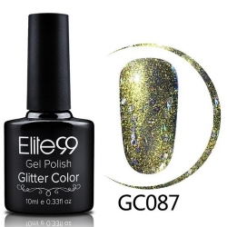 Гел Лак Конфети с Едър Брокат 10 ml GC087 Elite99 Гел Лак Конфети с Едър Брокат 10 ml GC087 Elite99